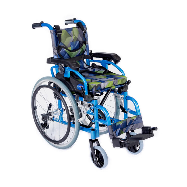 Alüminyum Pediatrik Tekerlekli Sandalye Comfort Plus KY980LQ-30
