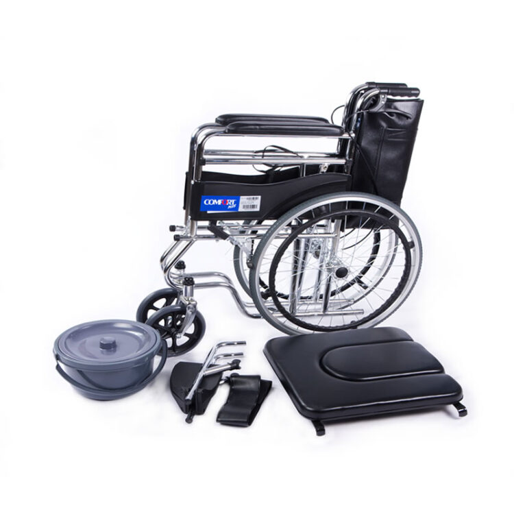 Tuvaletli Tekerlekli Sandalye Comfort Plus DM680